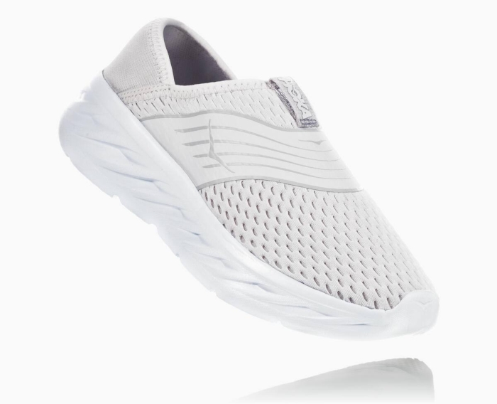 Hoka Slip On Outlet - HOKA ONE ONE ORA Recovery Shoe Dame Grå [NO-58SDGL]